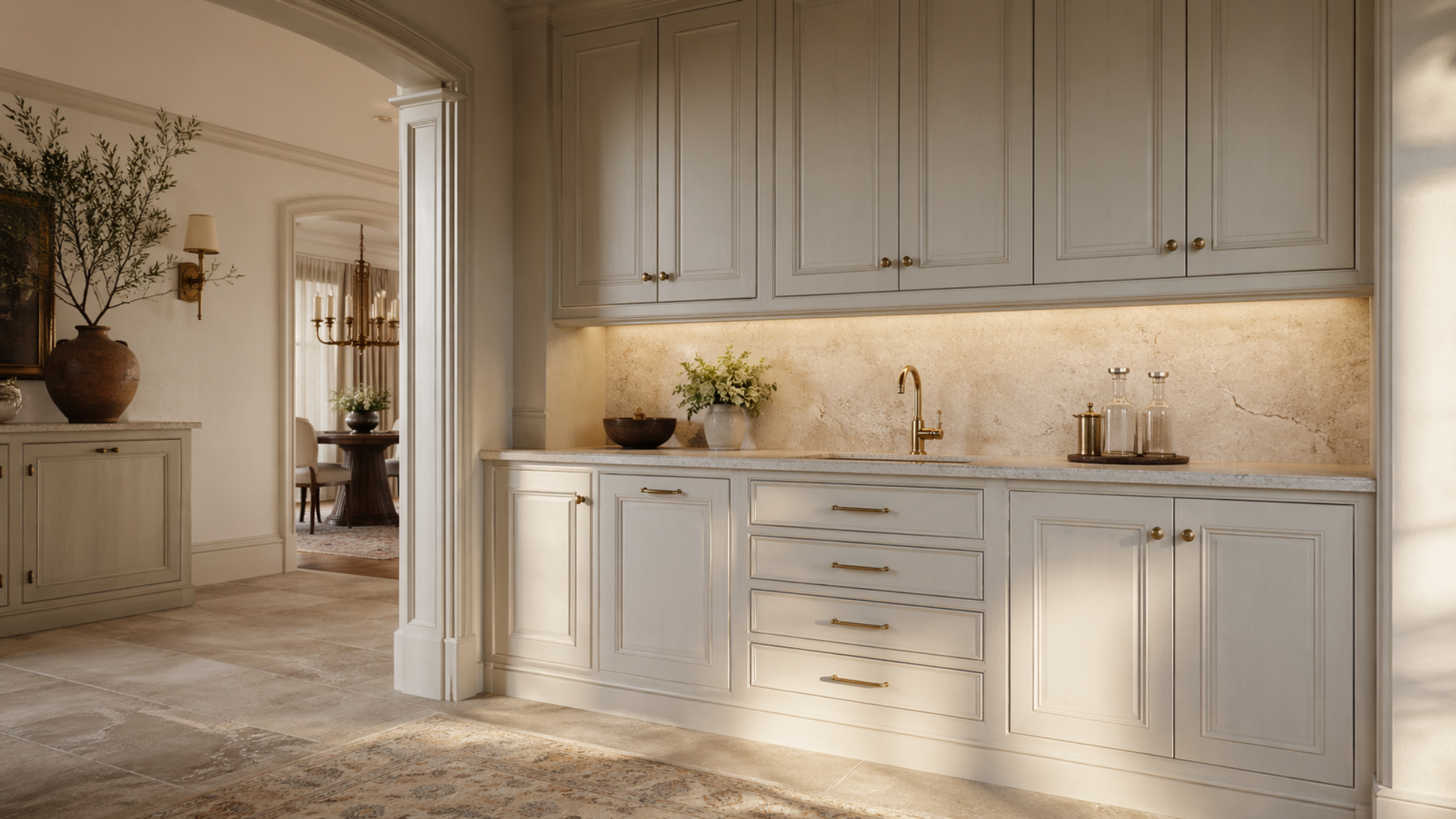 French Country cabinetry application
