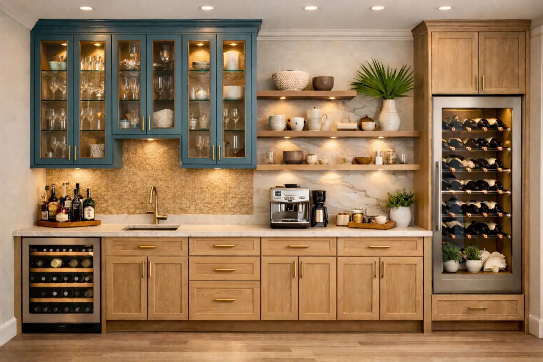 Home Bar and Coffee Bar